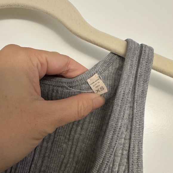 Doen Pointelle Ribbed Tank Top - Picture 3 of 4